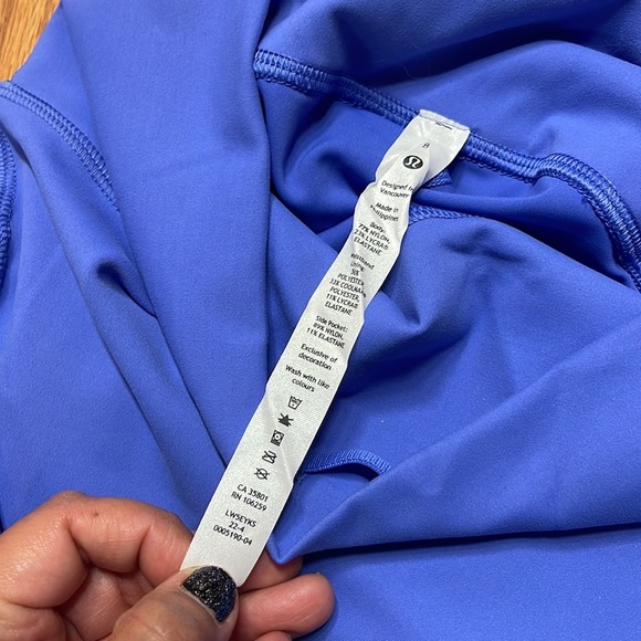 NWT lululemon wunder train with pockets 25” size 0, 8 - Picture 9 of 9